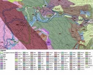 Hattusas - Valutazione di Incidenza Ambientale - VIC - Piste da sci - cartografia degli habitat